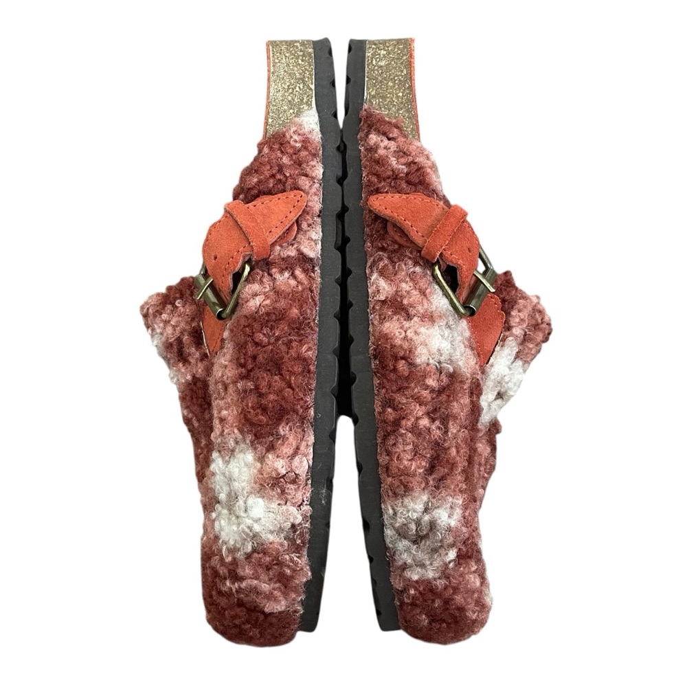 Anthropologie Pilcro Plaid Sherpa Clogs Size 9 - Picture 8 of 12